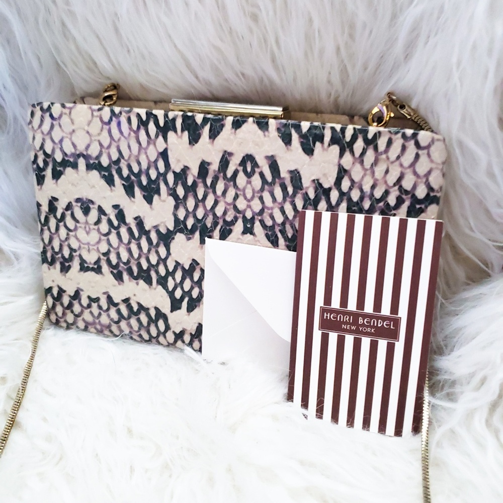Henri Bendel Limited Edition Box Clutch